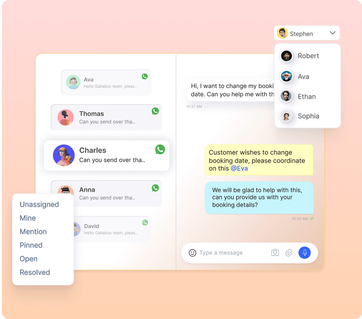 Make qualification and lead handoff effortless