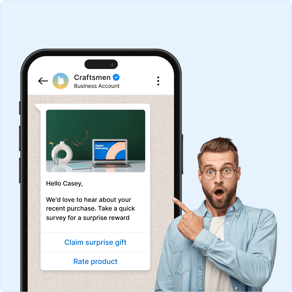 Advanced feedback surveys
