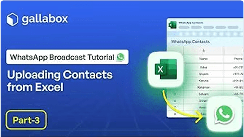 Uploading Contacts from Excel