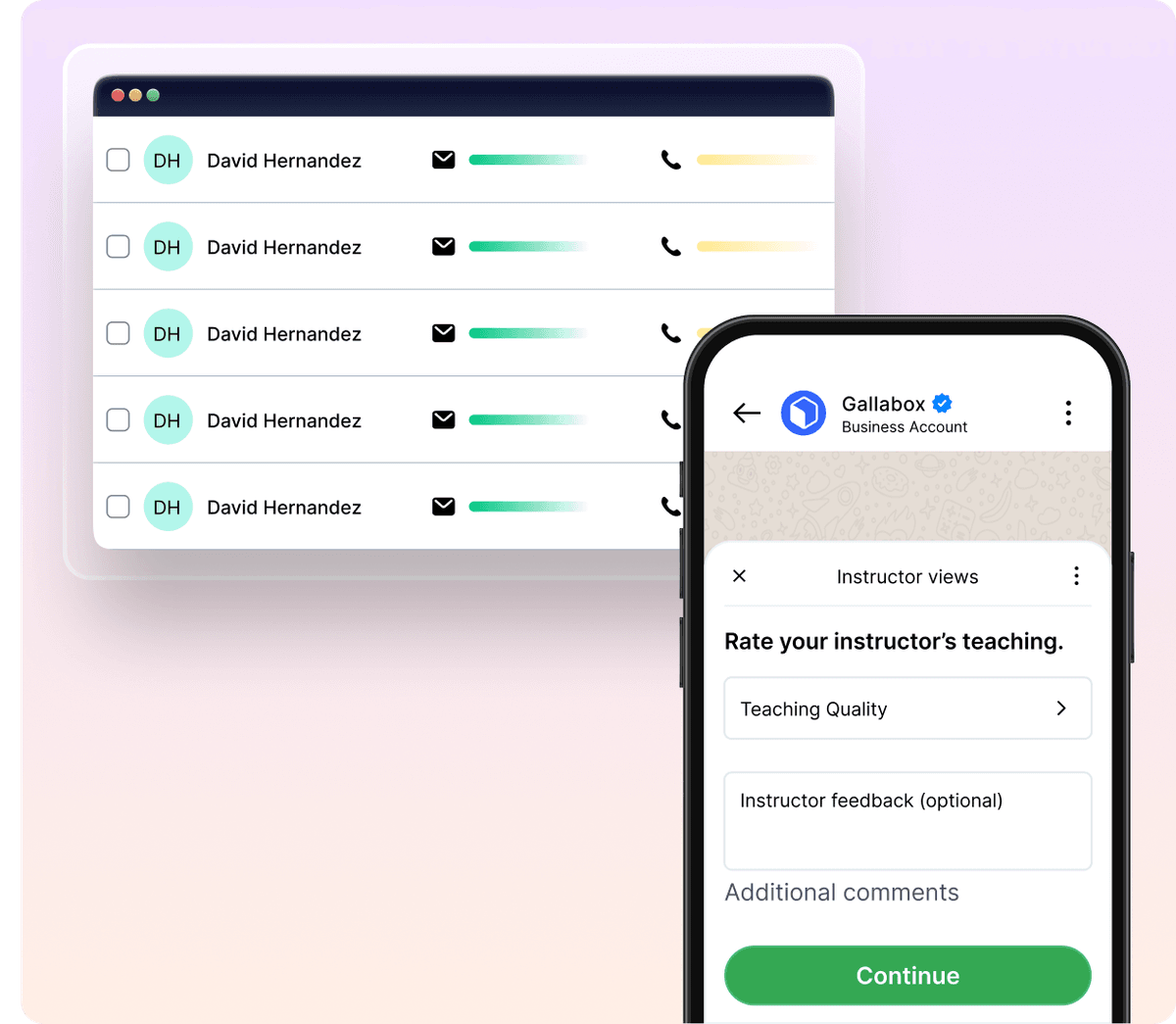 Collect data and deliver actionable insights in real-time