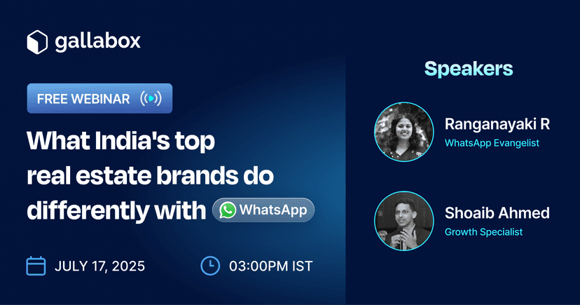 How India's Top Real Estate Brands Use WhatsApp Differently