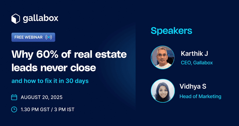 Why 60% of real estate leads never close and how to fix it in 30 days?